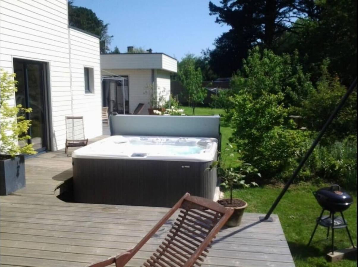 Maison Avec Spa En Bord De Mer Logonna-Daoulas Bagian luar foto