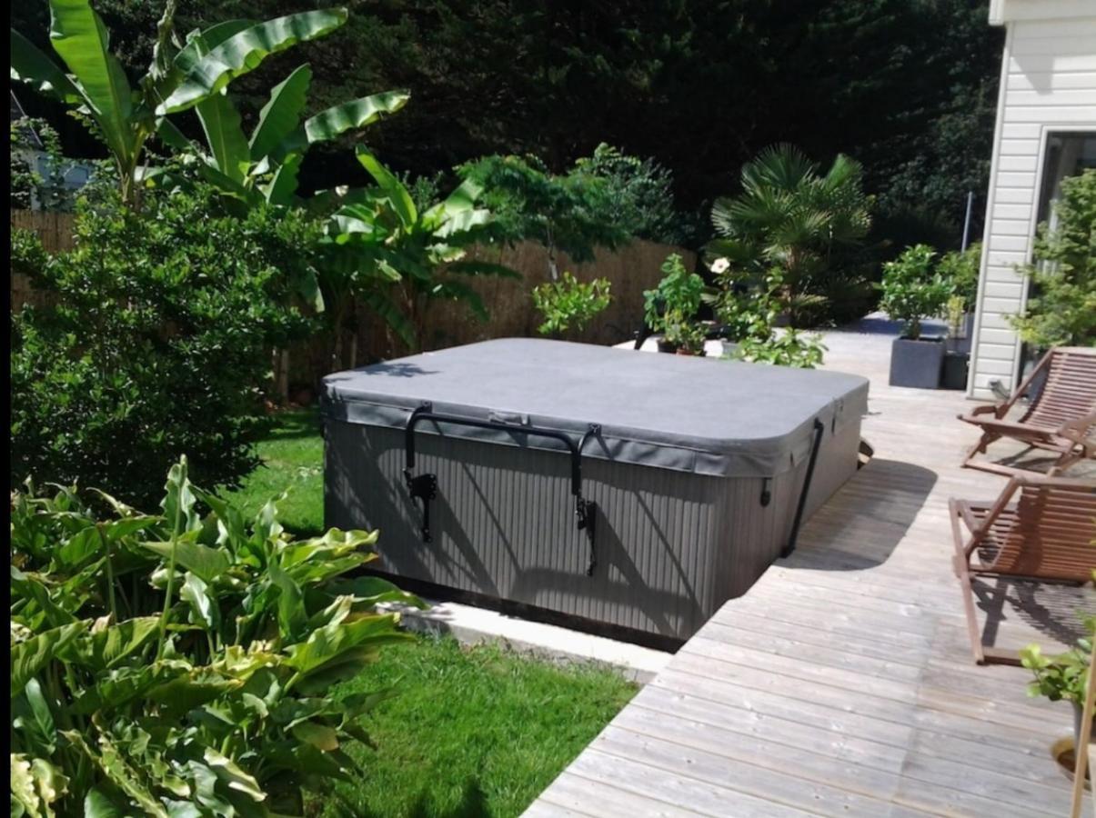 Maison Avec Spa En Bord De Mer Logonna-Daoulas Bagian luar foto